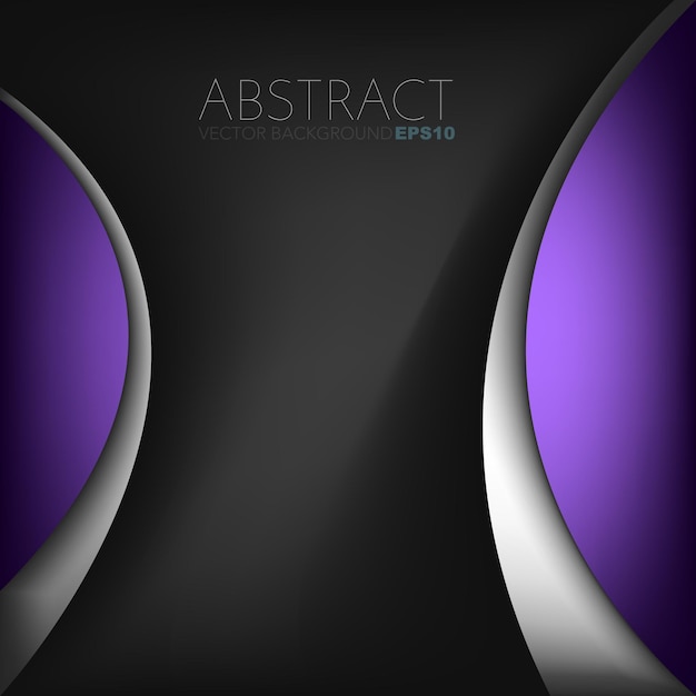 grafische vector curve lijn overlap achtergrond voor tekst en bericht ontwerp