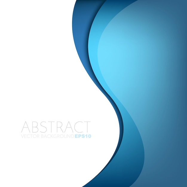 grafische vector curve lijn overlap achtergrond voor tekst en bericht ontwerp