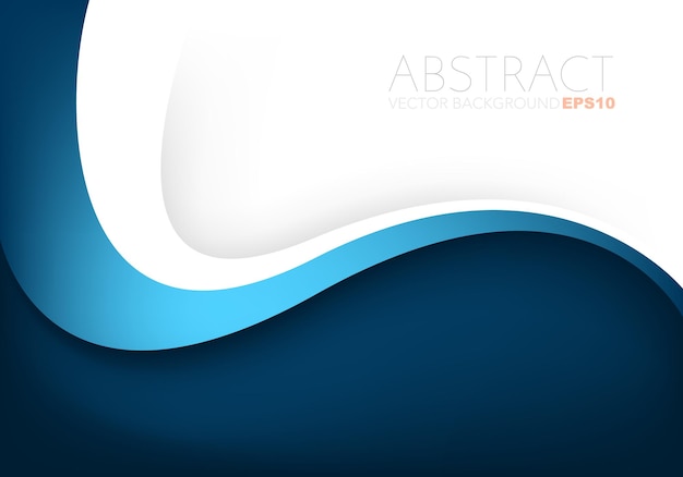 grafische vector curve lijn overlap achtergrond voor tekst en bericht ontwerp