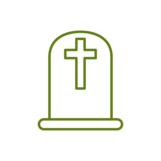 grafsteen icoon vector ontwerp sjablonen
