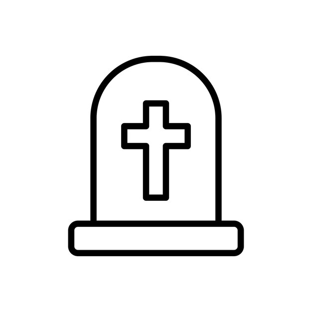grafsteen pictogram vector ontwerpsjabloon