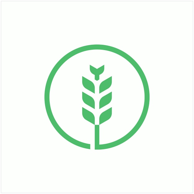 Grain logo design