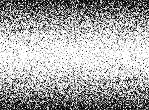 Grain splatter gradient texture as black and white spray powder halftone distressed background