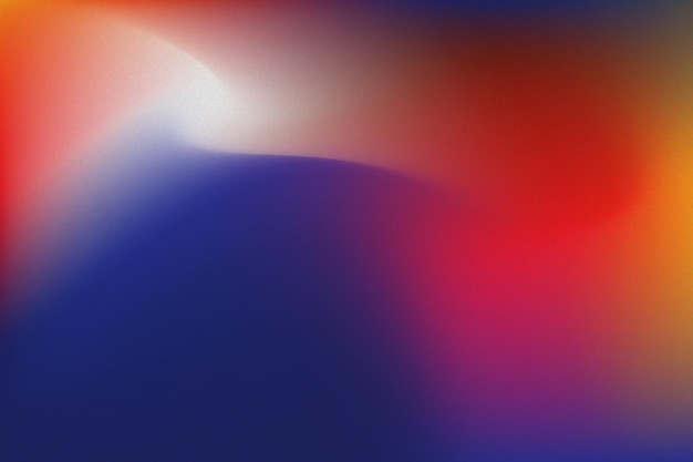 Vector grainy blue and red gradient abstract background