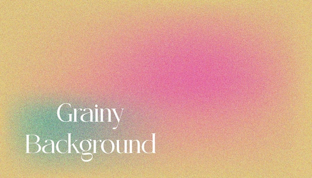 Grainy colorful gradient background design