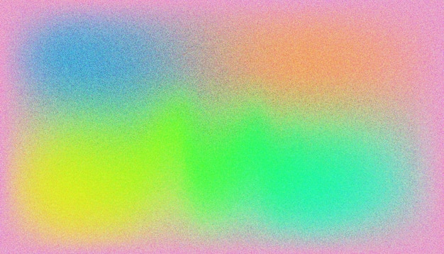 Grainy colorful gradient background design