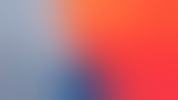 Grainy gradient background using different colors