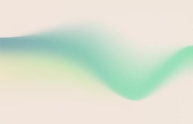 Grainy gradient background Wave smooth line of color Retro colors