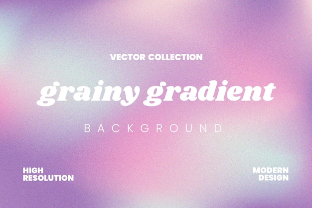 Vector grainy gradient background