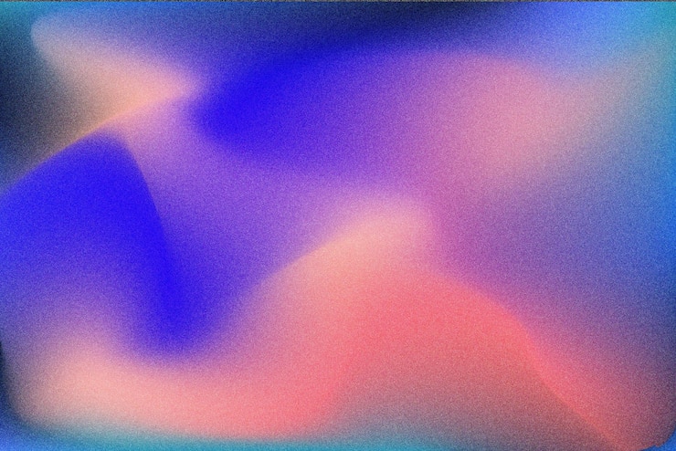 Vector grainy gradient background