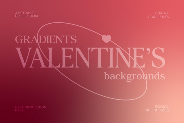 Grainy Gradient valentines achtergrond textuur element vector