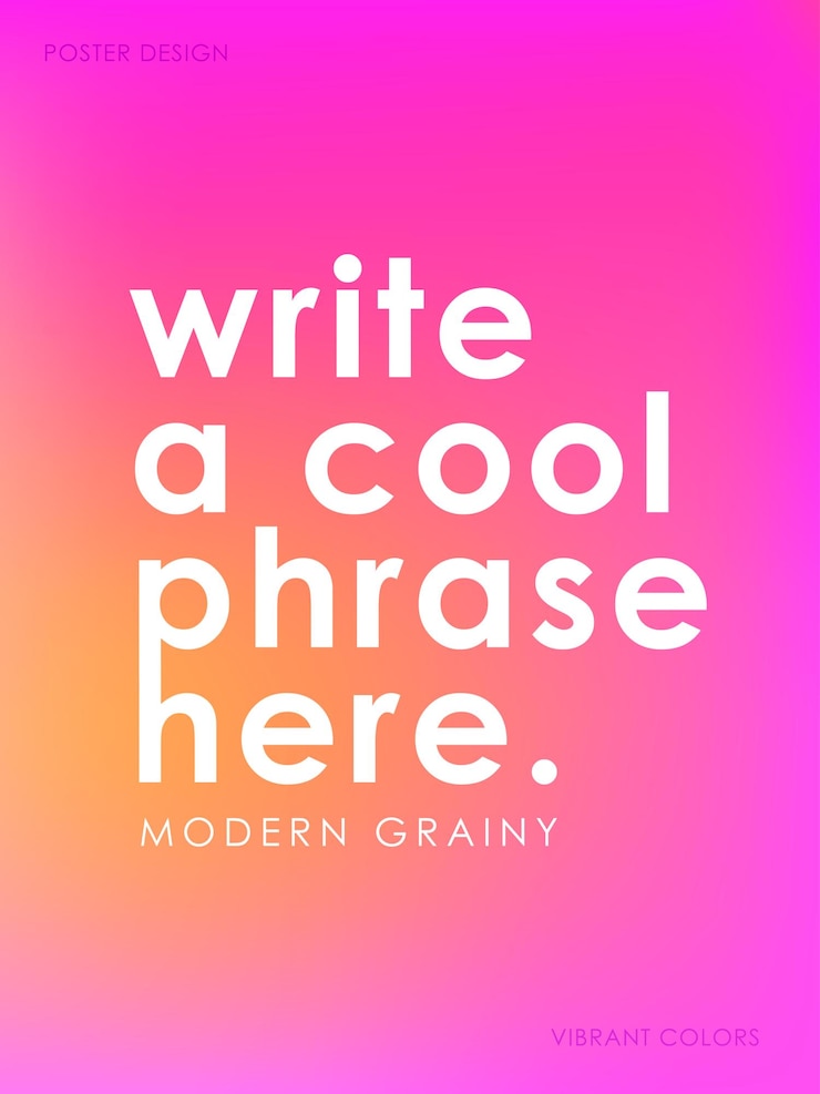 Vector grainy gradients