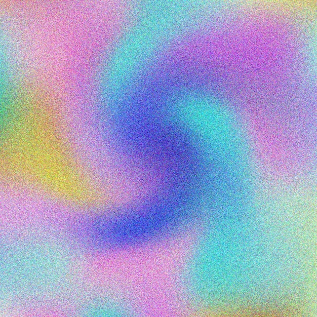 Grainy Holographic Swirl Pastel Gradiënt Achtergrond Textuur
