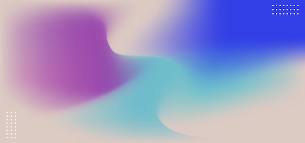 Grainy Texture en Retro Gradient Abstract achtergrondvectorillustratie