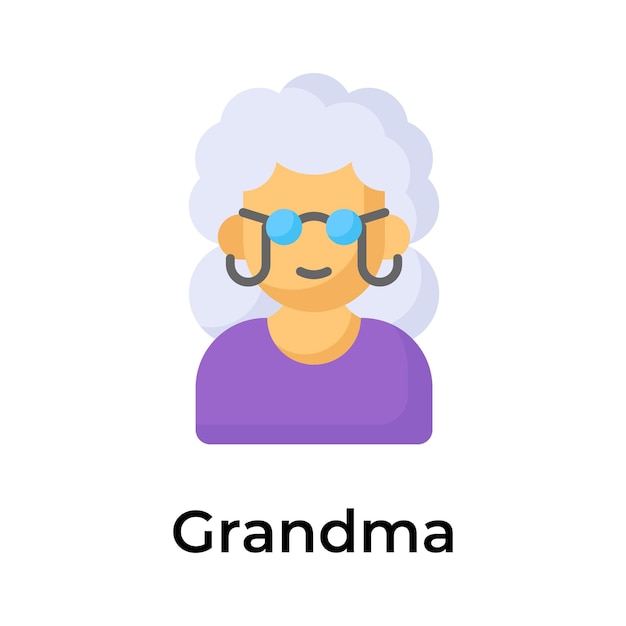 프리미엄 사용을 위해 준비된 Grama 아바타 터 디자인