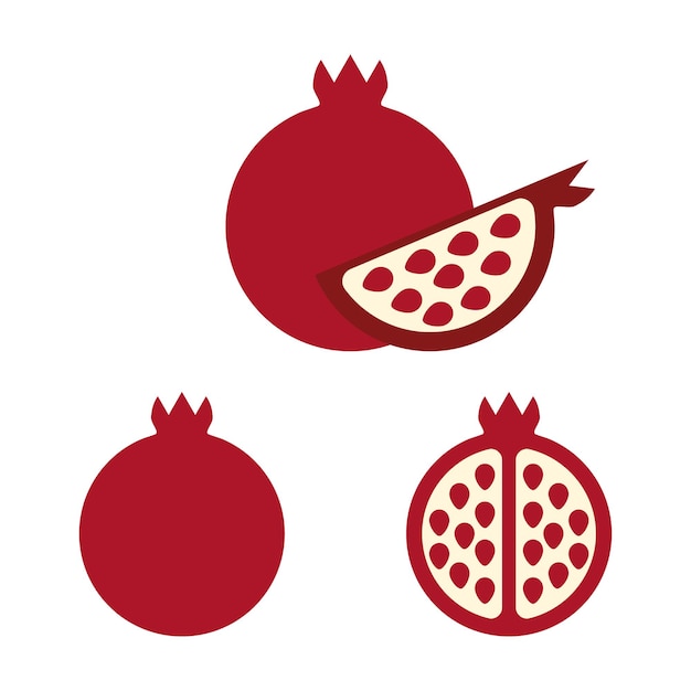 Granaatappel vector icon