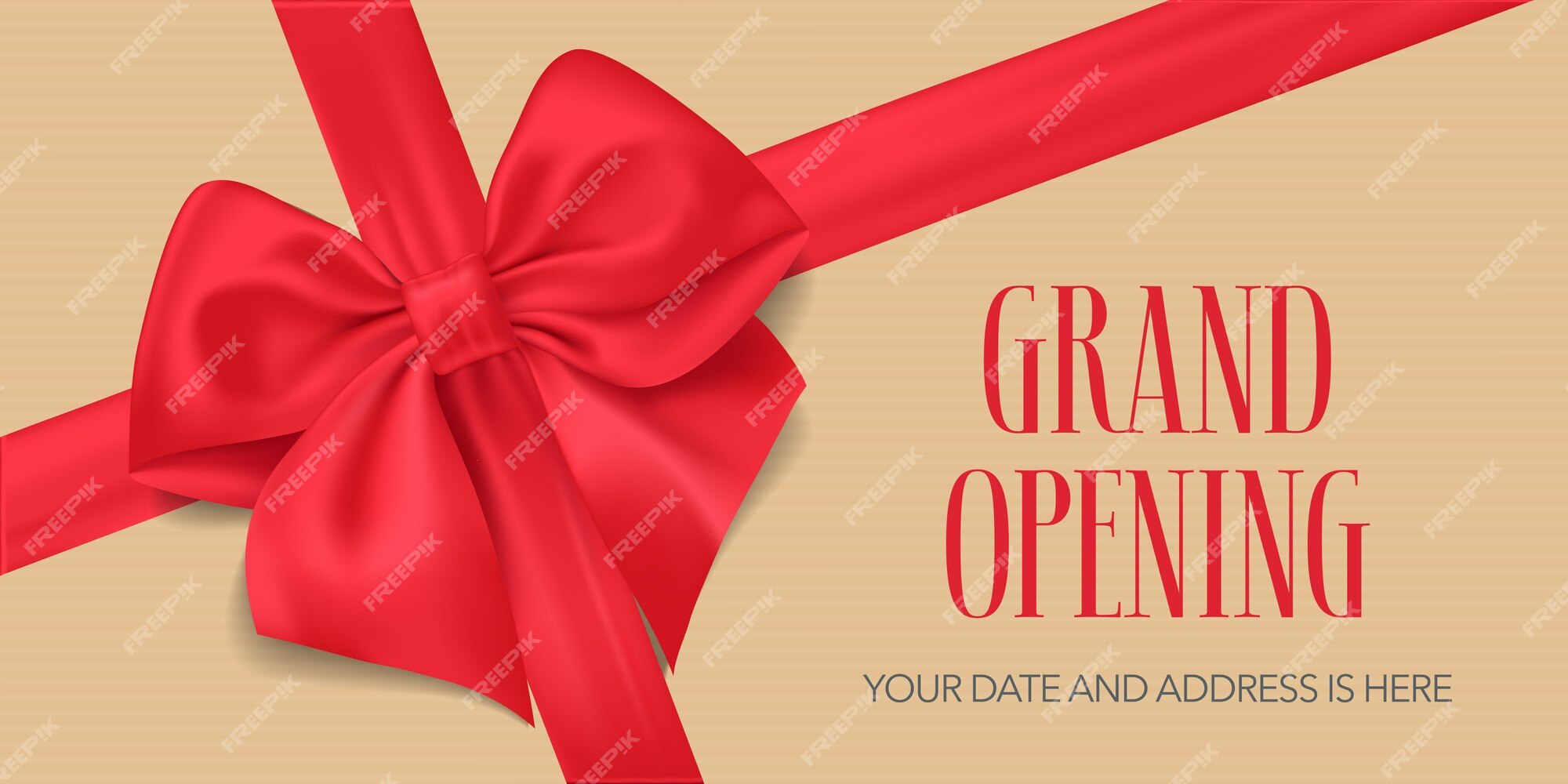 Download the Grand Opening ceremony red silk ribbon frame 1750756