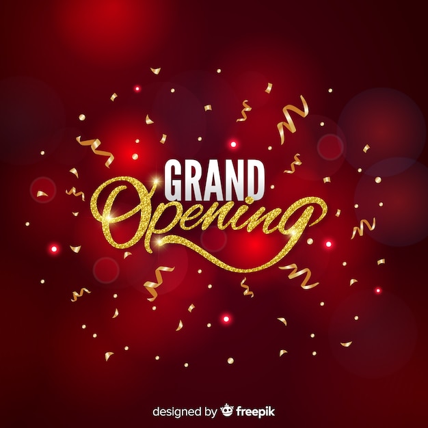 Grand opening