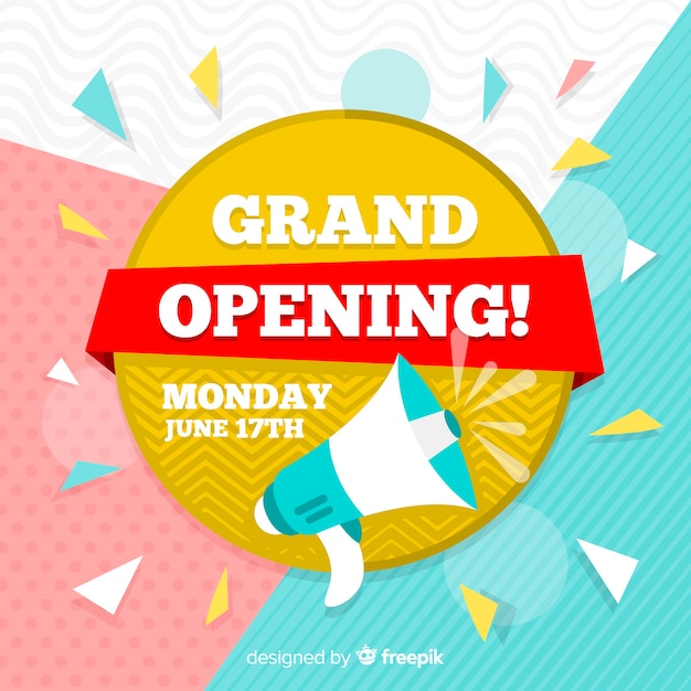 Grand opening