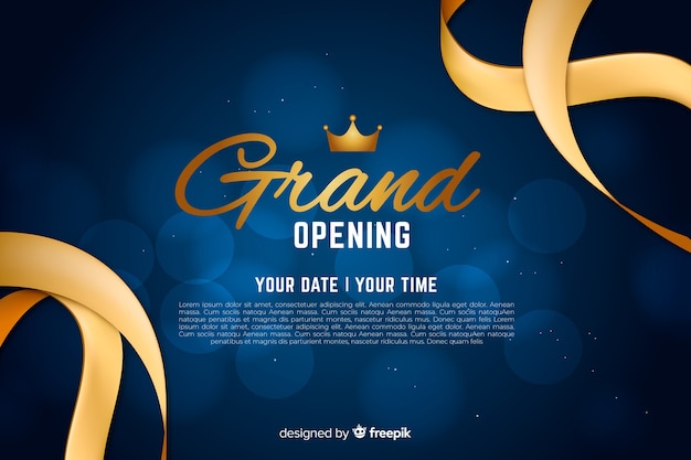 Grand opening