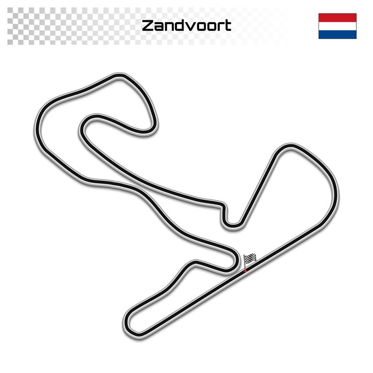 Grand Prix-racebaan voor motorsport en autosport