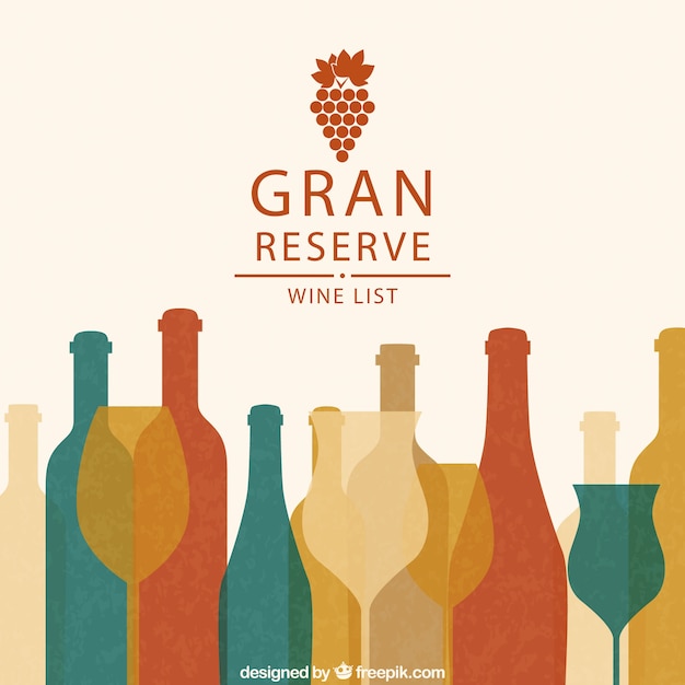 Grand reserve carta dei vini