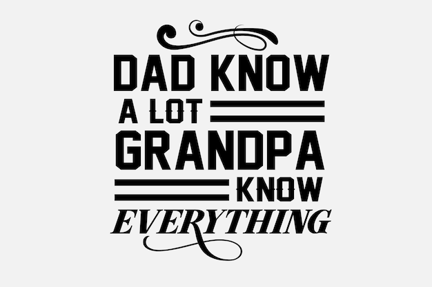 grandpa svg design