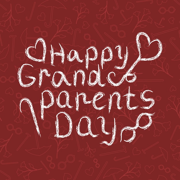 Grandparents day background