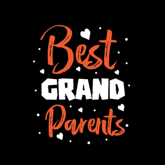 GrandParents 인용 tshirt 디자인 Grand Parent 타이포그래피 tshirt 디자인