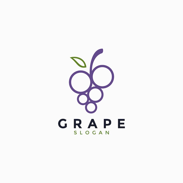 grape logo design