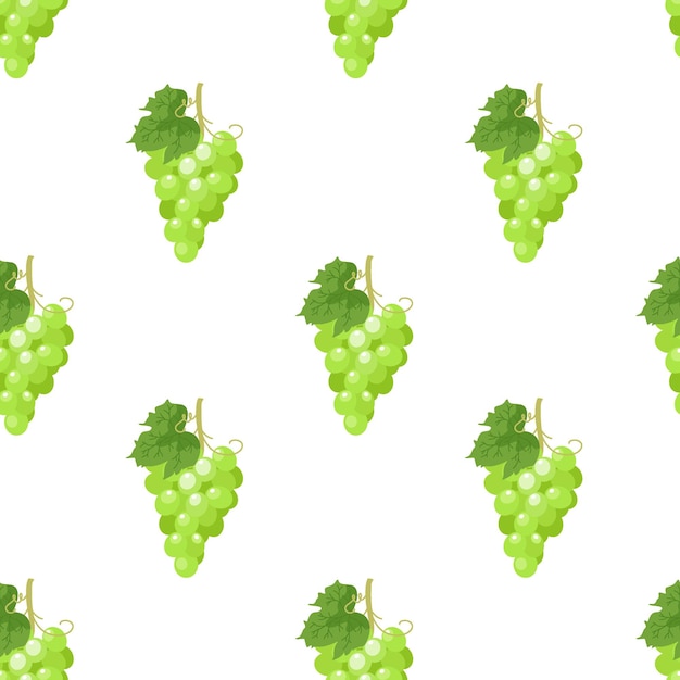 Grape seamless pattern background.