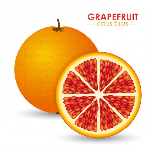 Grapefruit citrusvruchten