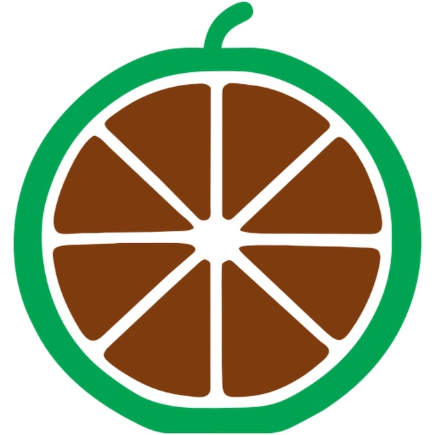 Vector grapefruit icon