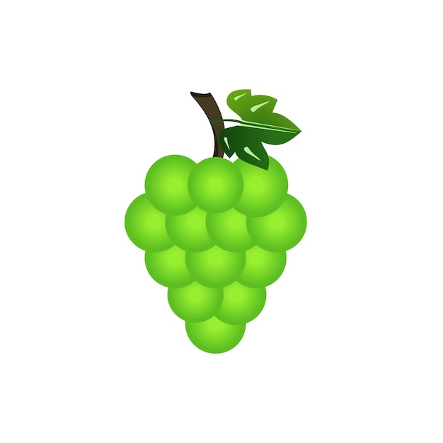 grapes icon vector design template