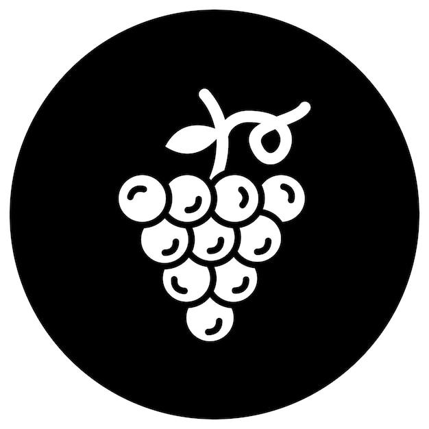 Grapes Vector Icon Design Illustratie