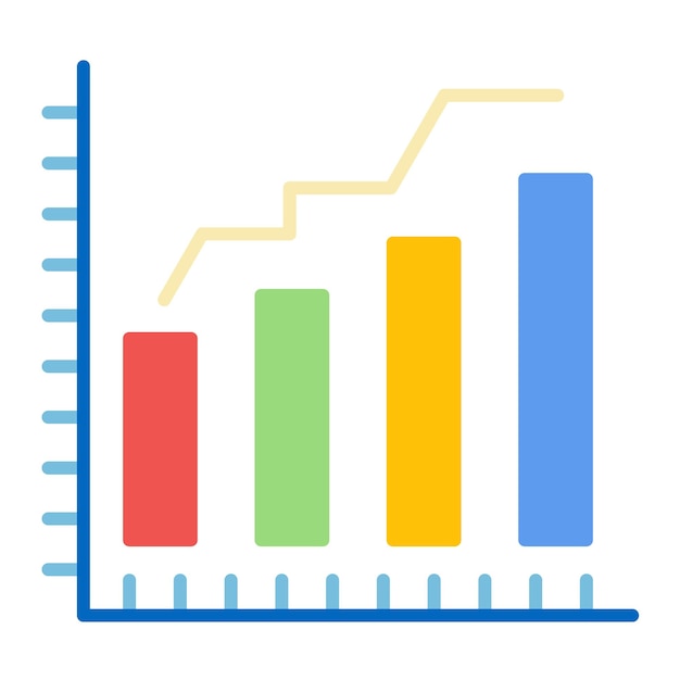 Graph Flat Illustration