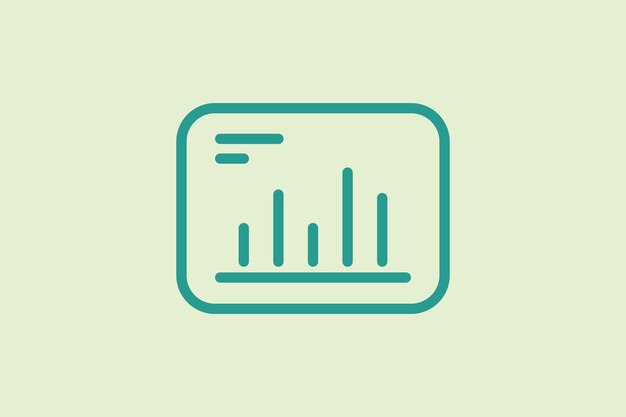 Graph icon icon related to UI elements suitable for web site app user interfaceselement printable etc line icon style simple vector design editable