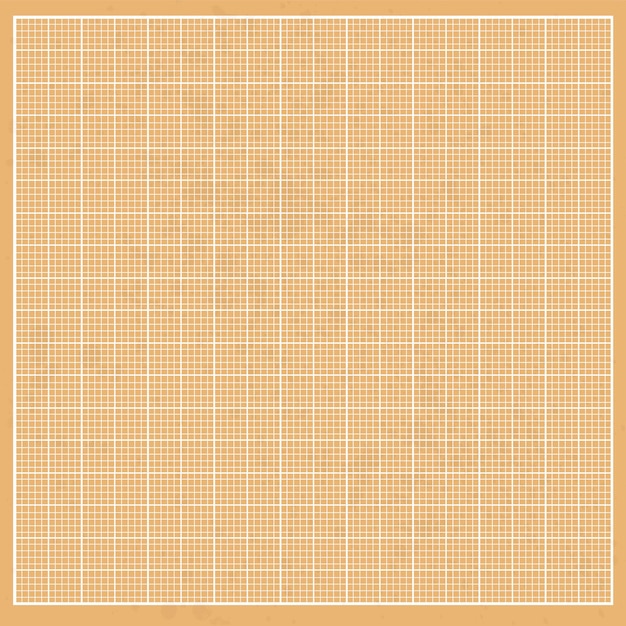 Vector graph orange paper grunge with white cells