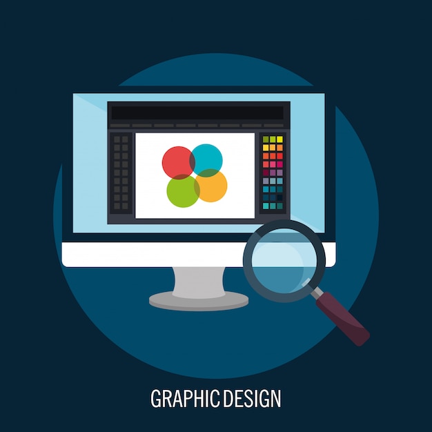 graphic design concept