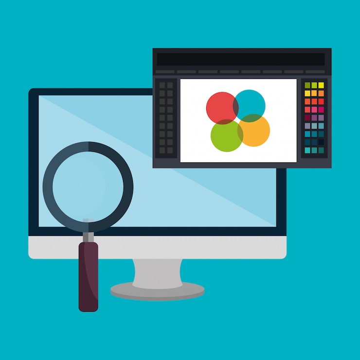 Vector graphic design concept