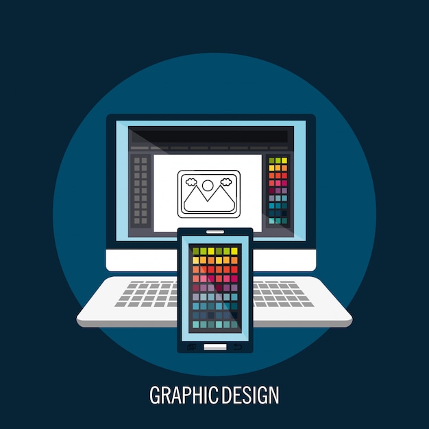 graphic design concept