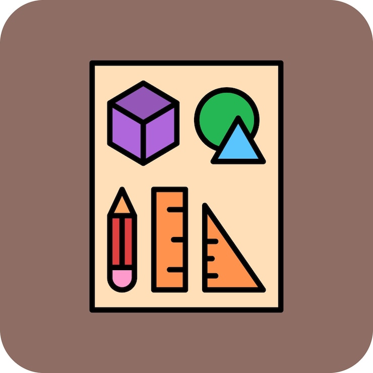 Vector graphic design icon