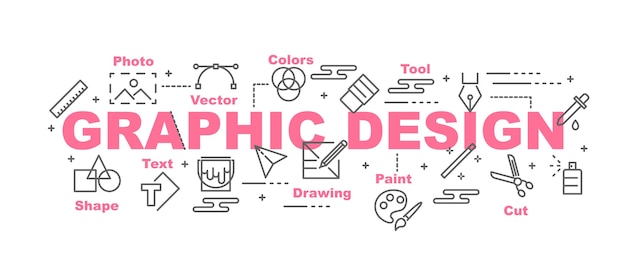 Vector graphic design vector banner