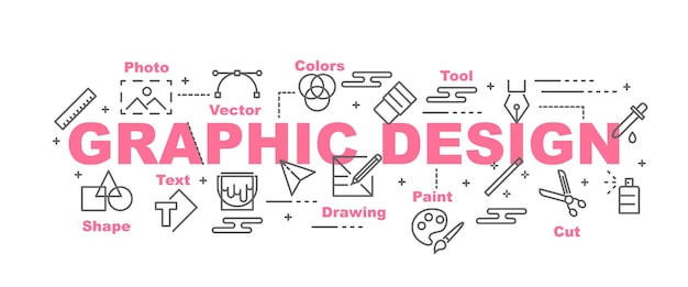 Graphic design vector banner