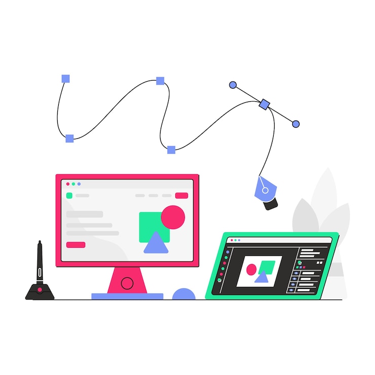 Vector graphic design