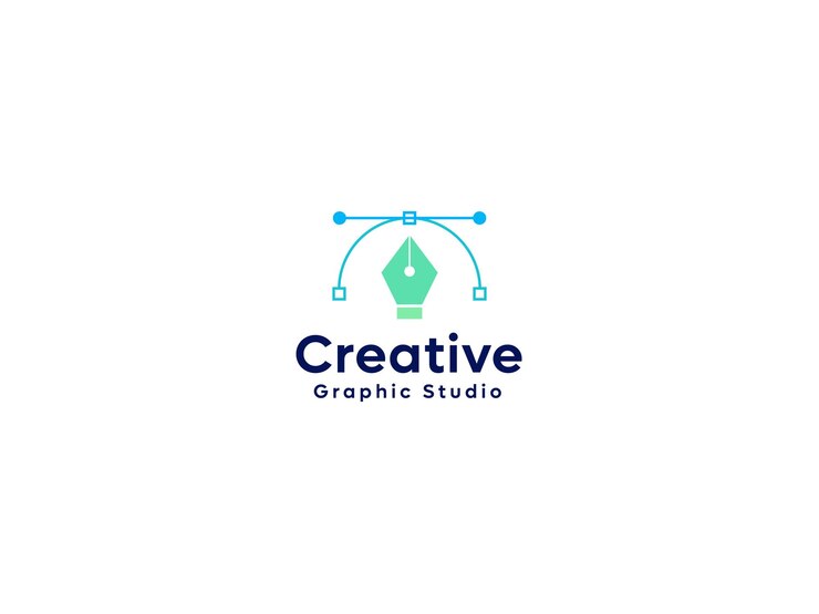 Vector 그래픽 디자이너 로고