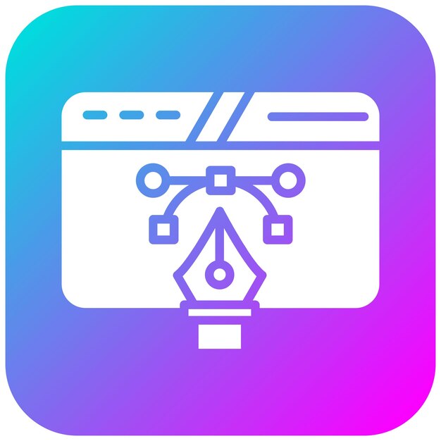 Graphic Designer vector icon Can be used for Journalism iconset