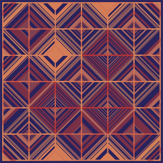 Vector graphic line pattern