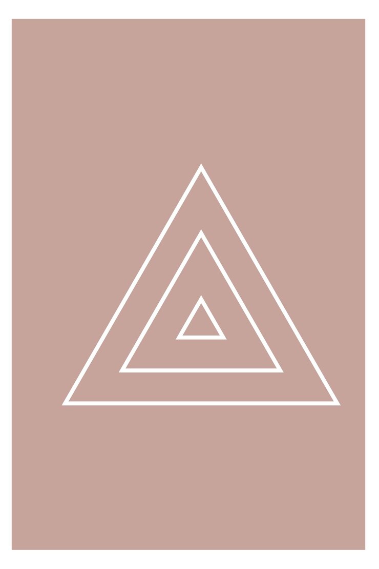 Vector graphic monochrome minimalist boho simple poster template contrast graphic modern art poster