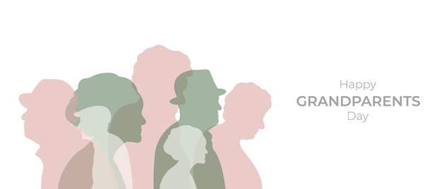 A graphic of people in silhouettes with the title green.